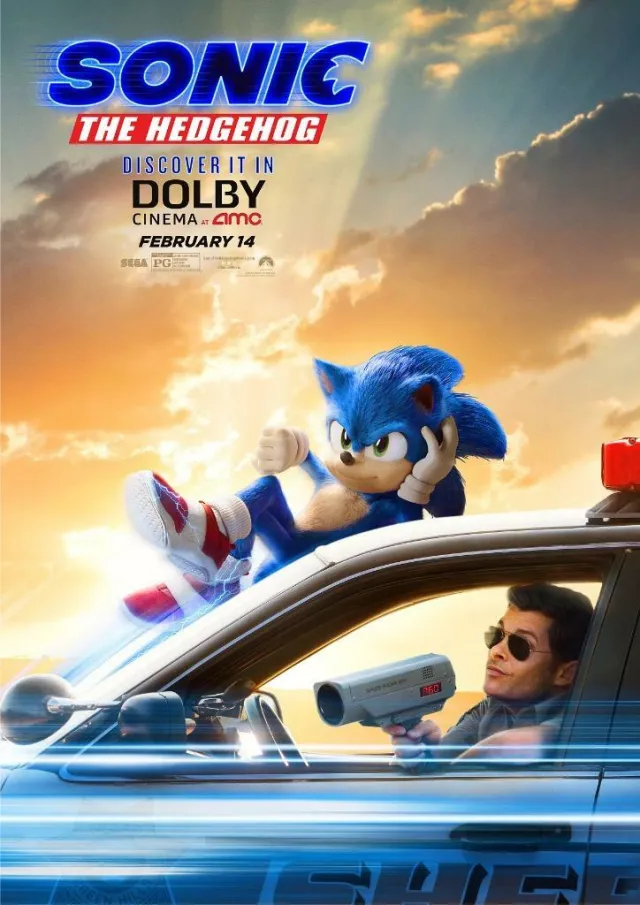 Sonic the Hedgehog VJ KEVO poster