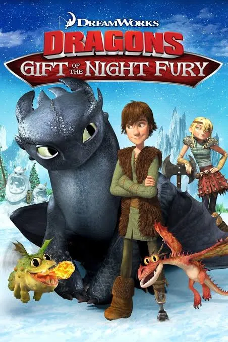 Dragons: Gift of the Night Fury vj jona poster