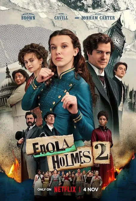 Enola Holmes 2 VJ ULIO poster
