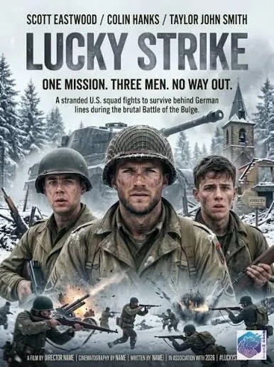 Lucky Strike vj ulio poster