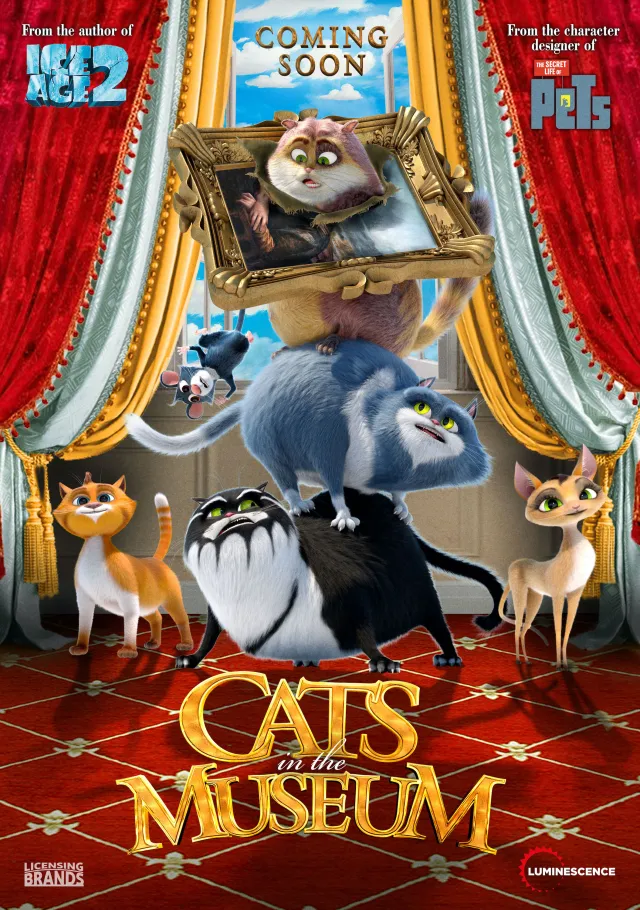 Cats in the Museum VJ UNCLE T poster
