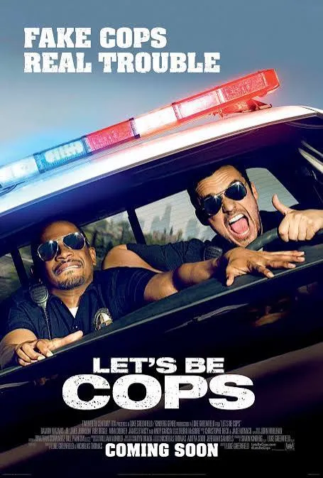 Let's Be Cops Vj Junior poster