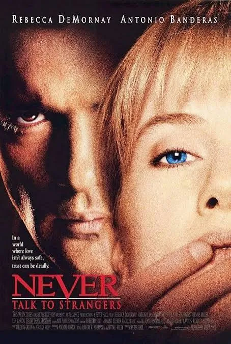 Never Talk to Strangers VJ JUNIOR poster