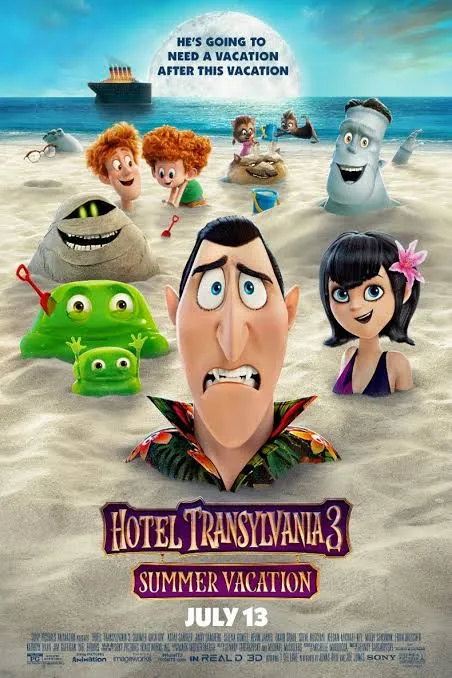 Hotel Transylvania 3 VJ KEVO poster
