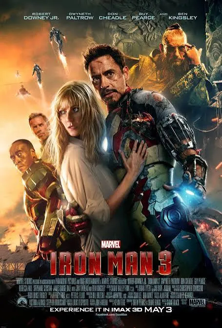 Iron Man 3 VJ JUNIOR poster