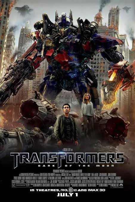 Transformers: Dark of the Moon VJ JUNIOR poster