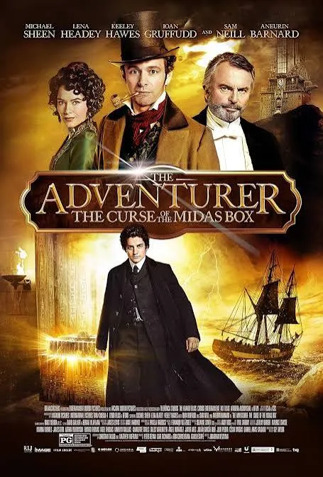 The Adventurer: The Curse Of The Midas Box Vj Junior poster