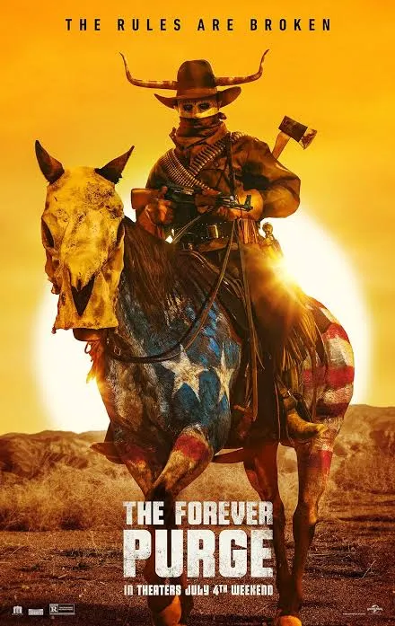 The Forever 5  Purge vj ice poster