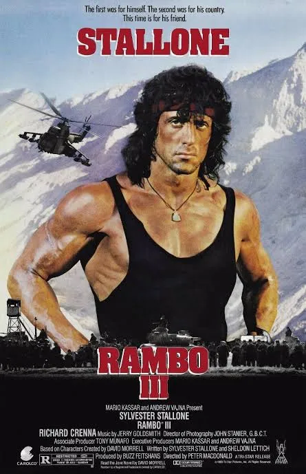 Rambo III VJ TOM poster