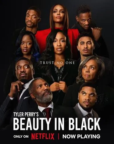 Beauty in Black VJ LANCE poster